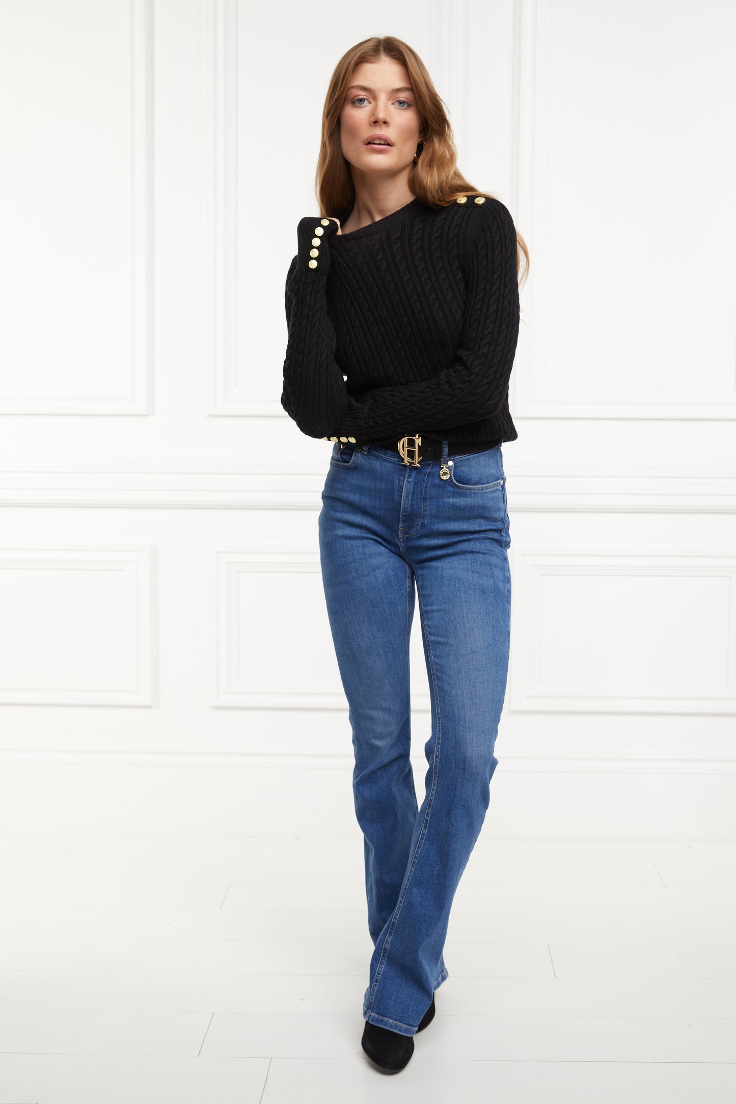 Seattle Cable Crew Knit