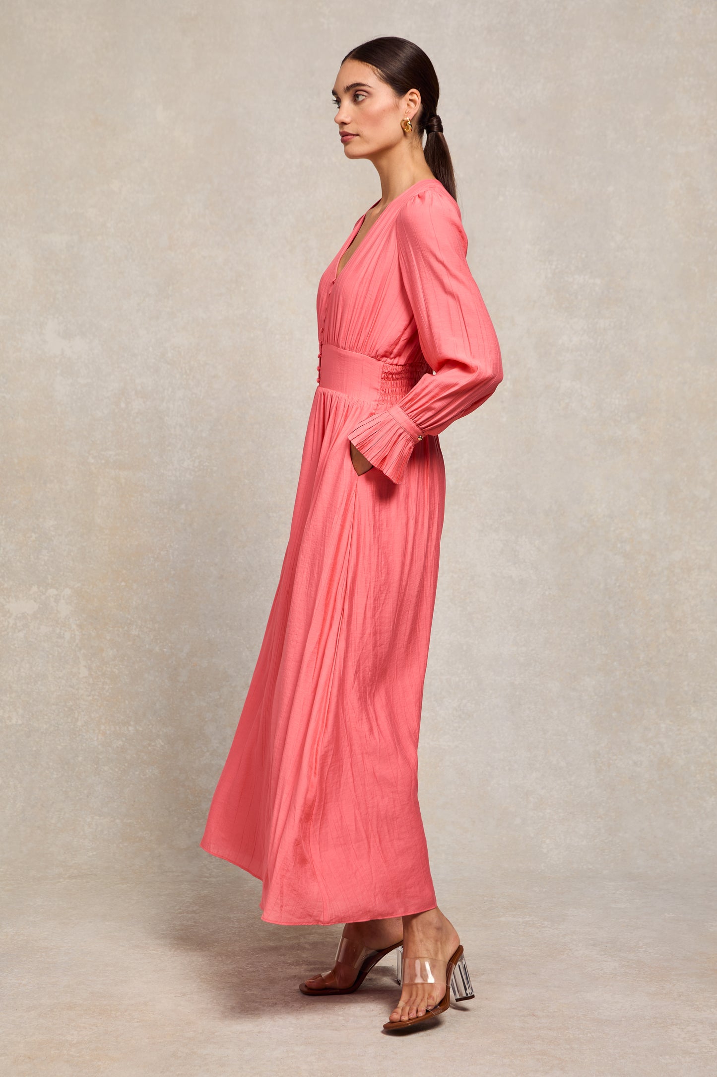 Phoebe V-Neck Maxi Dress