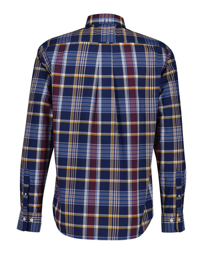 Regular Fit Classic Poplin Check Shirt