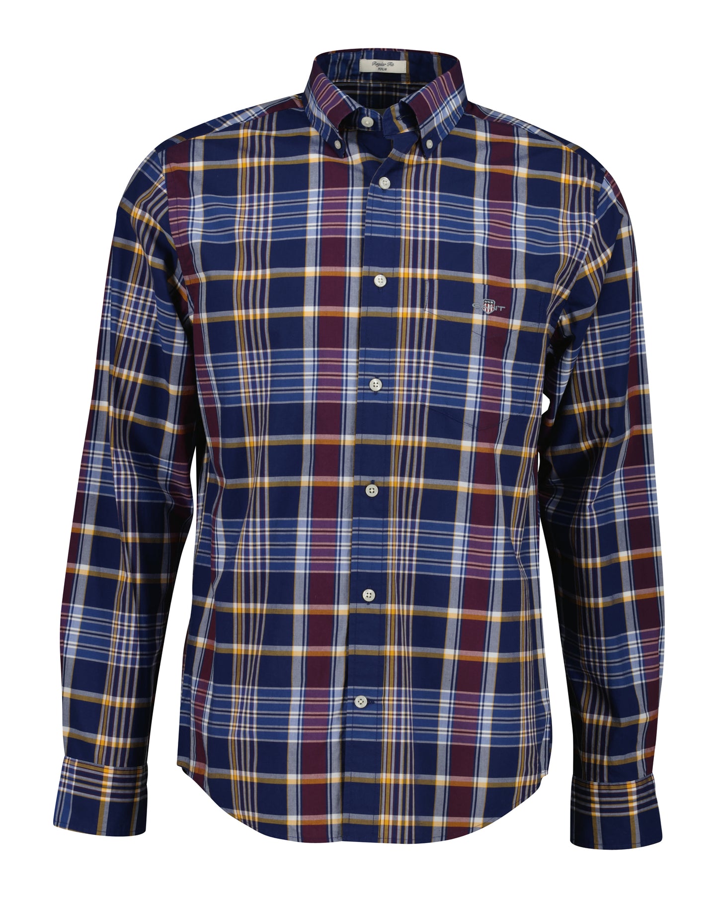 Regular Fit Classic Poplin Check Shirt