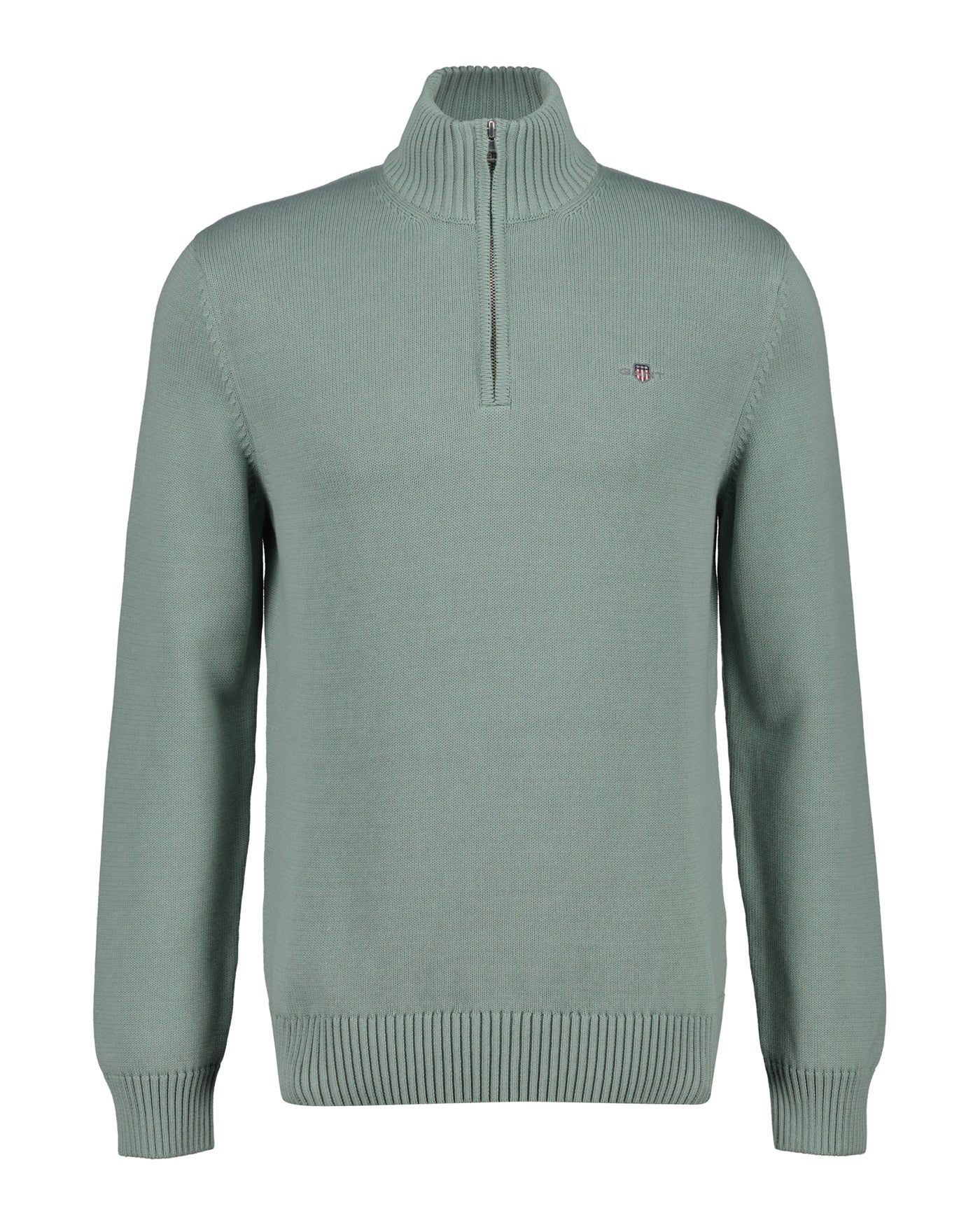 Casual Cotton Half-Zip Sweater