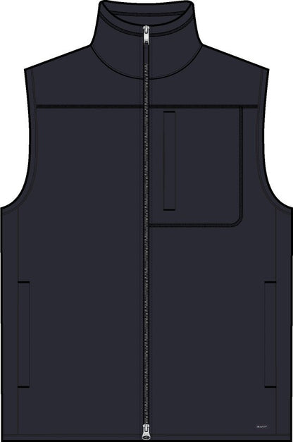 ZIPPED FLEECE VEST