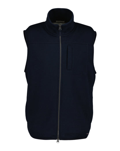 ZIPPED FLEECE VEST