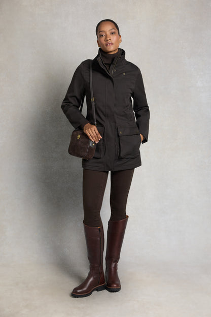 Country Camera Bag - Chocolate Suede