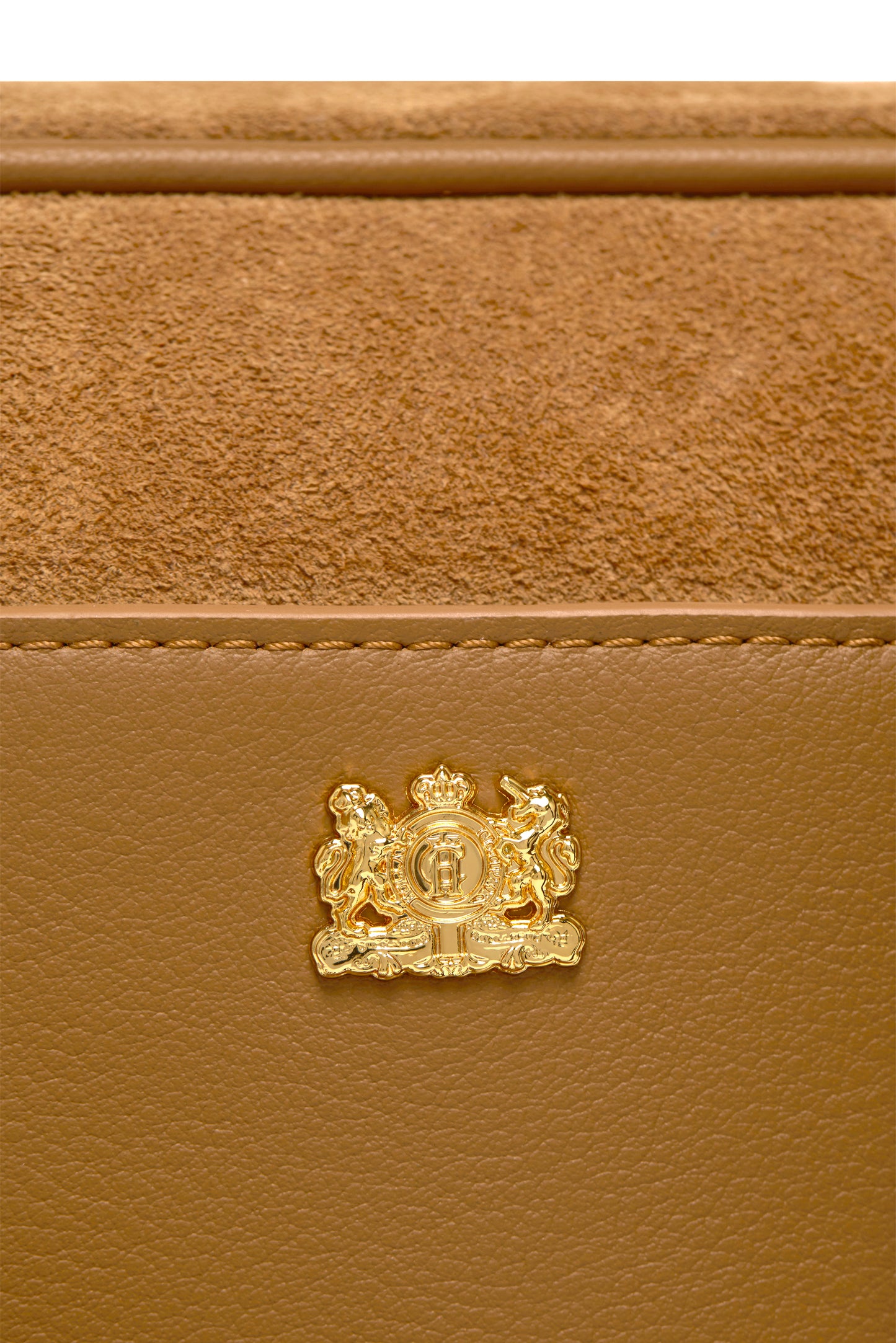 Country Camera Bag - Tan Suede