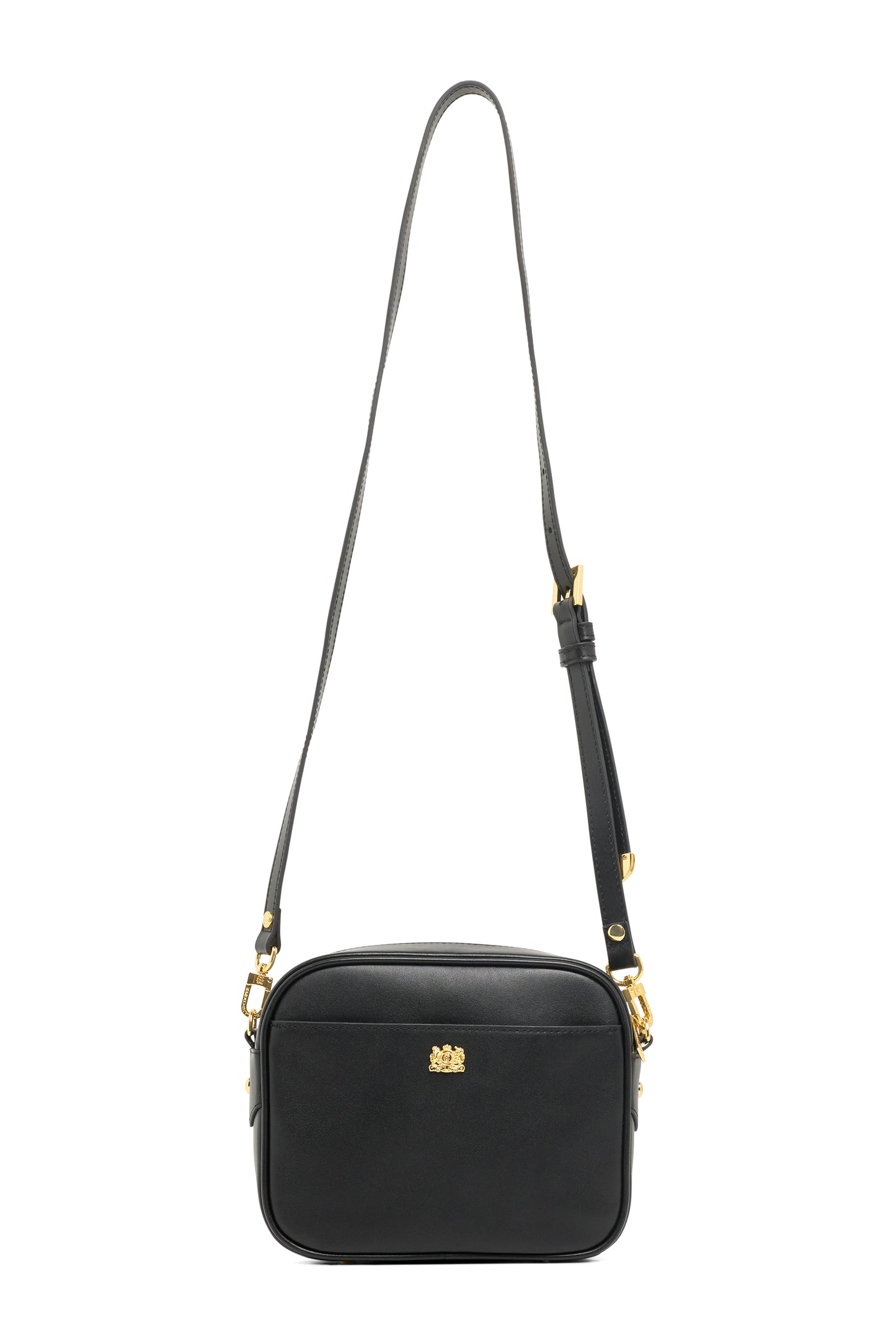 Country Camera Bag - Black Leather