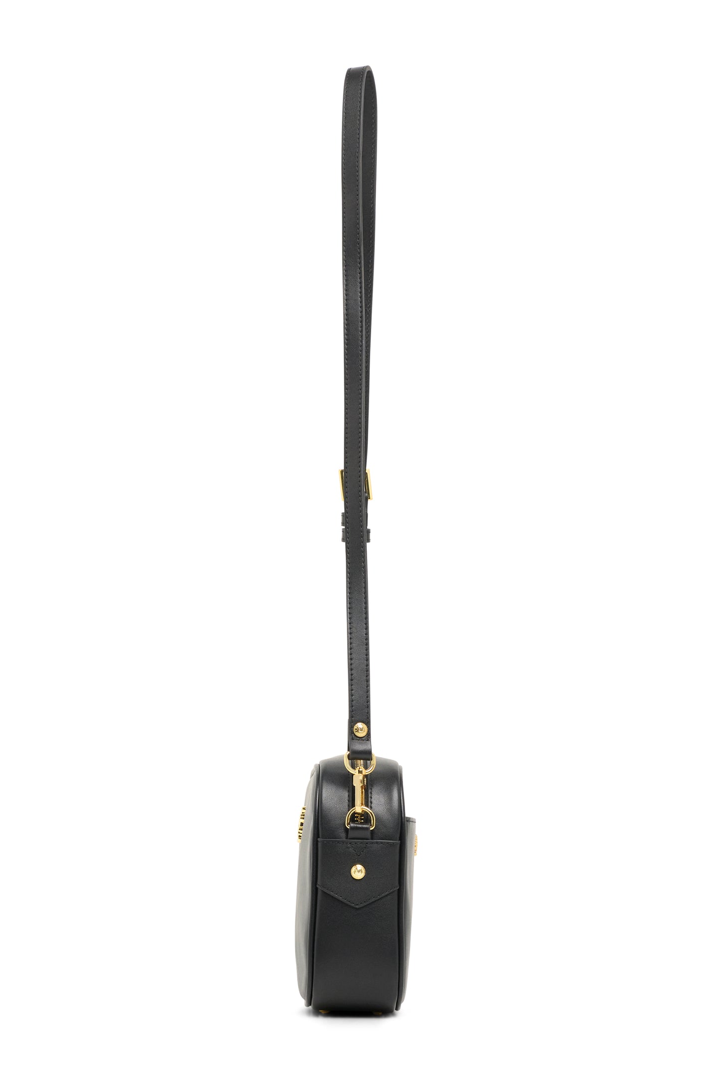Country Camera Bag - Black Leather