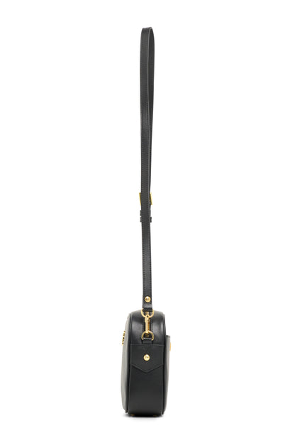 Country Camera Bag - Black Leather