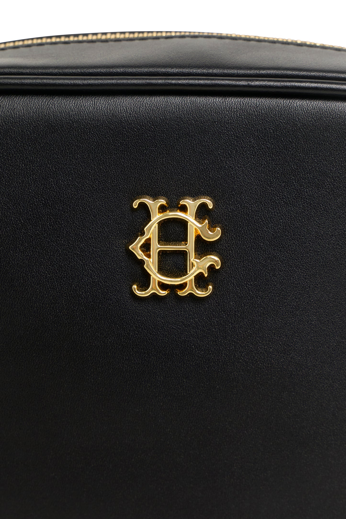 Country Camera Bag - Black Leather