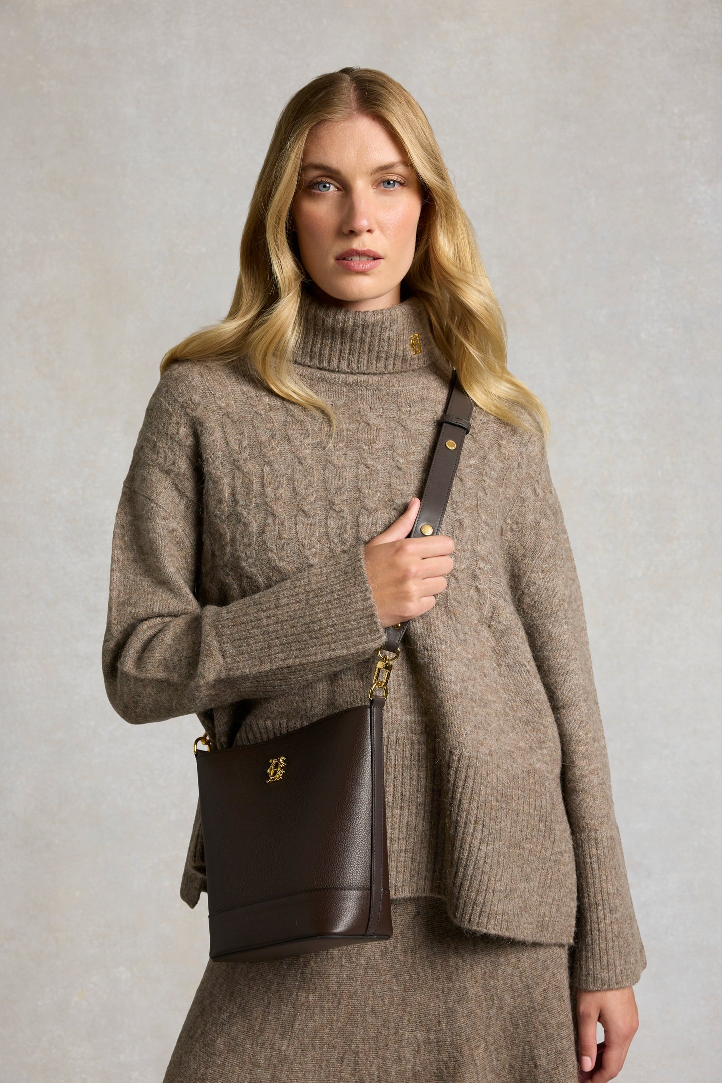 Country Crossbody Bag - Chocolate