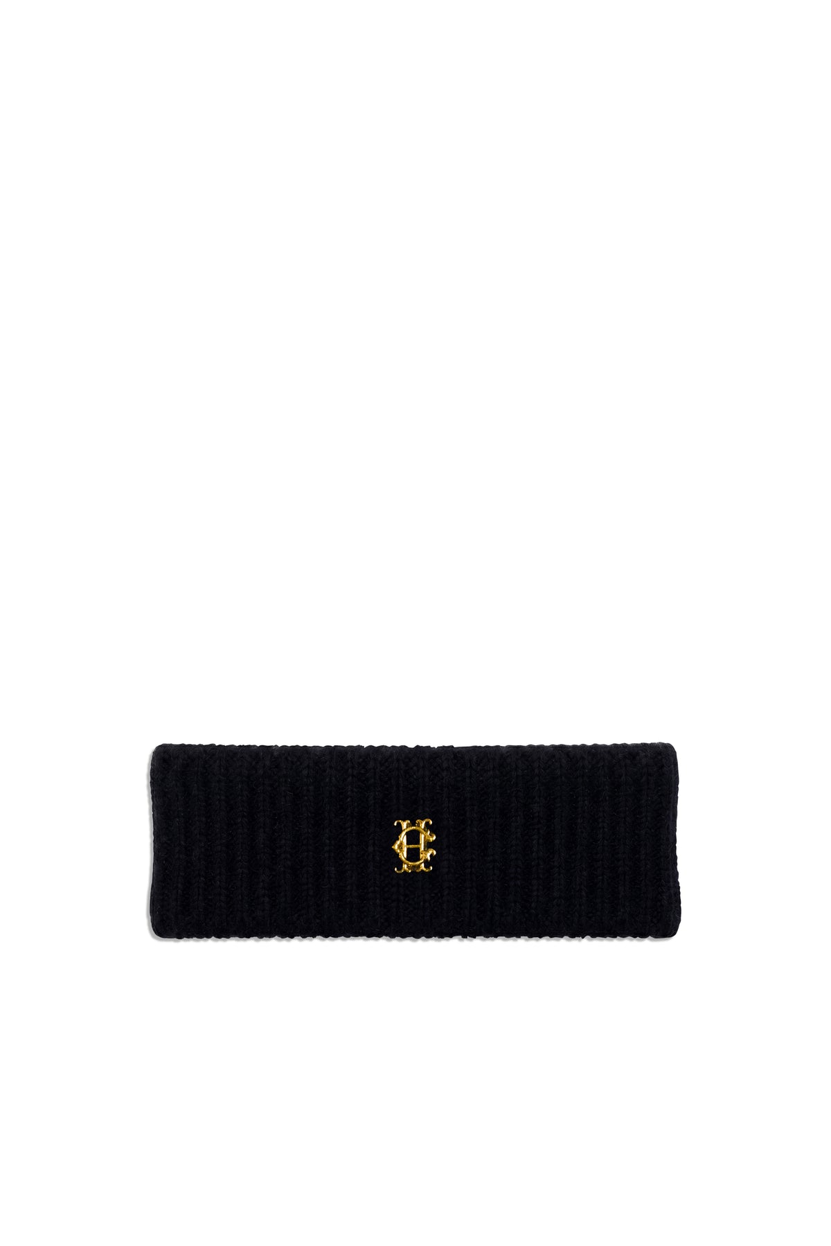 Knitted Headband - Black
