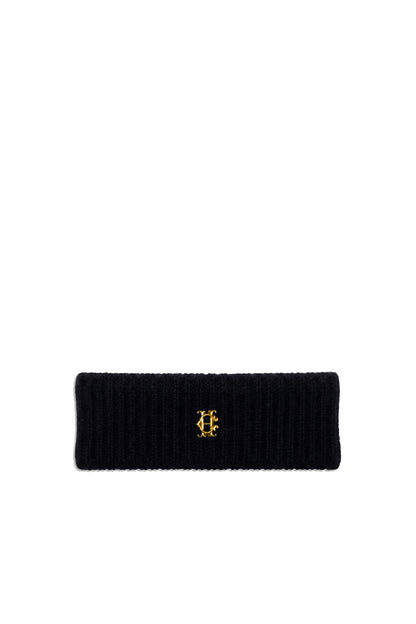 Knitted Headband - Black