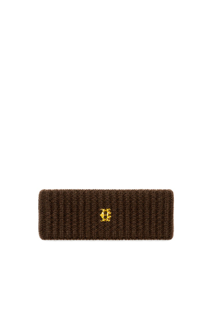 Knitted Headband - Chocolate