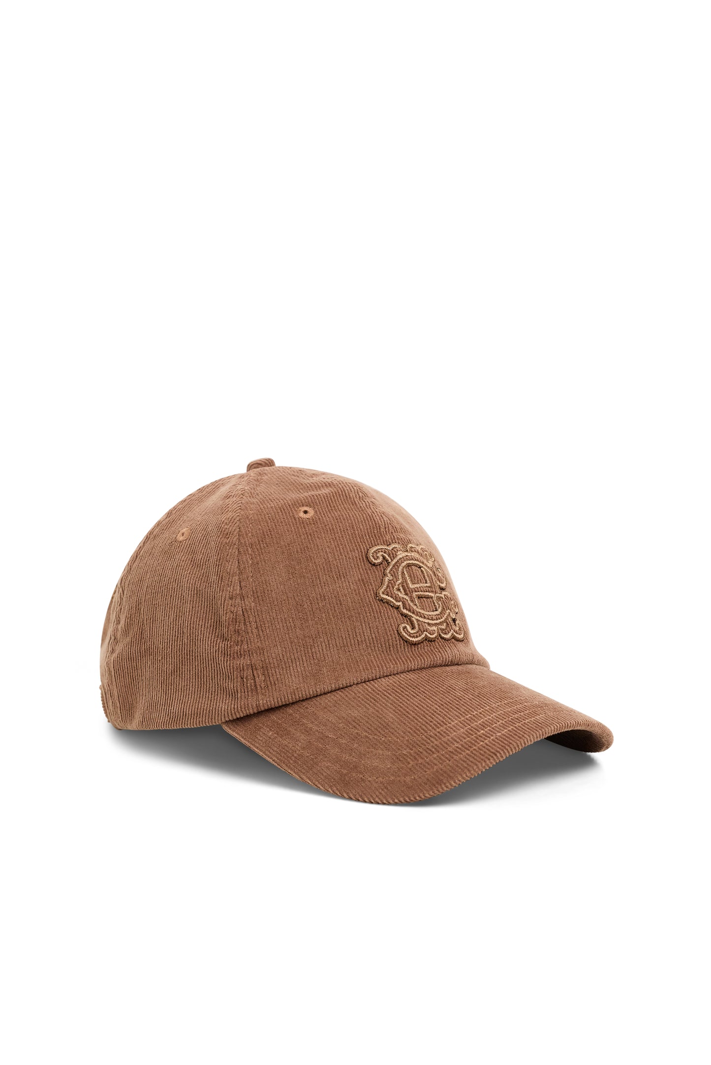 Corduroy Heraldic Cap - Latte