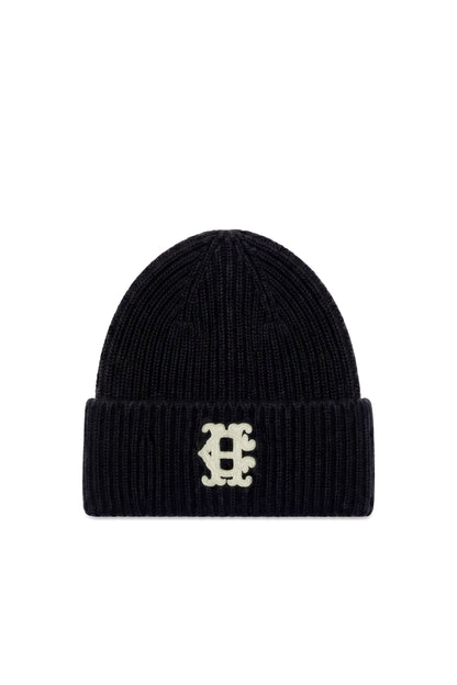 Heraldic Beanie - Black