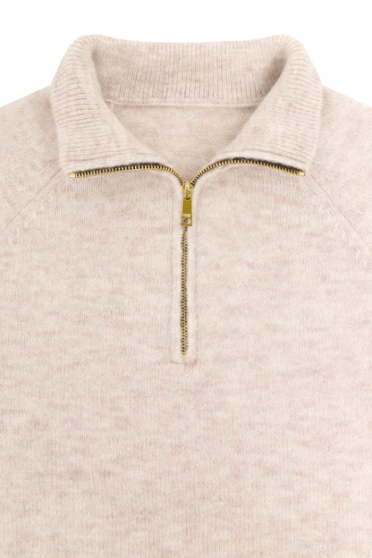 Tori Quarter Zip Knit