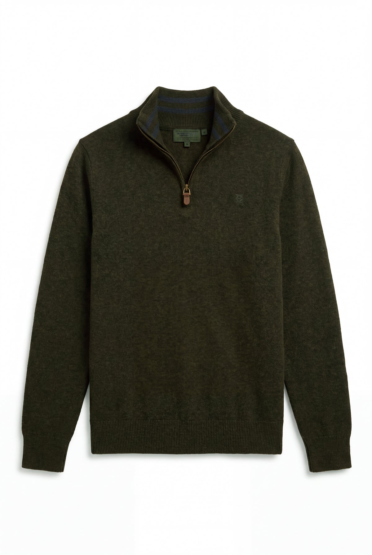 Fine Quarter Zip Knit