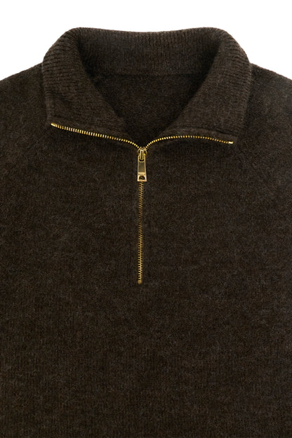 Tori Quarter Zip Knit