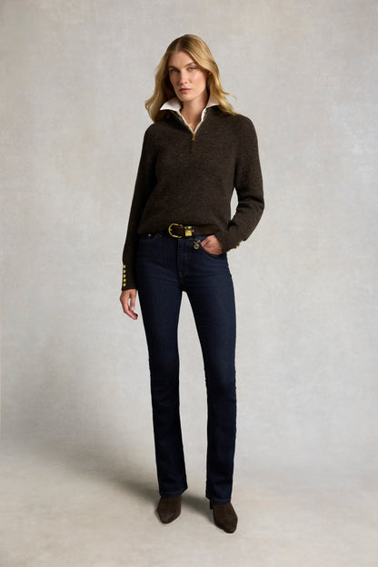 Tori Quarter Zip Knit