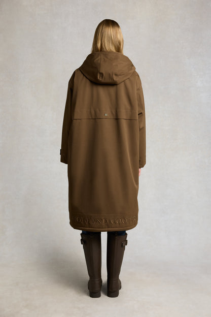 One-Size Waterproof Coat - Chestnut