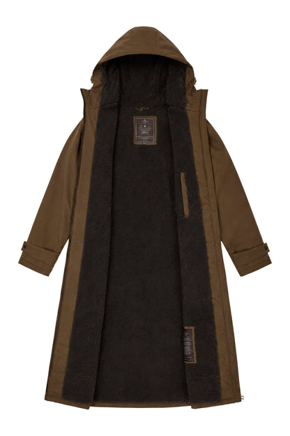 One-Size Waterproof Coat - Chestnut