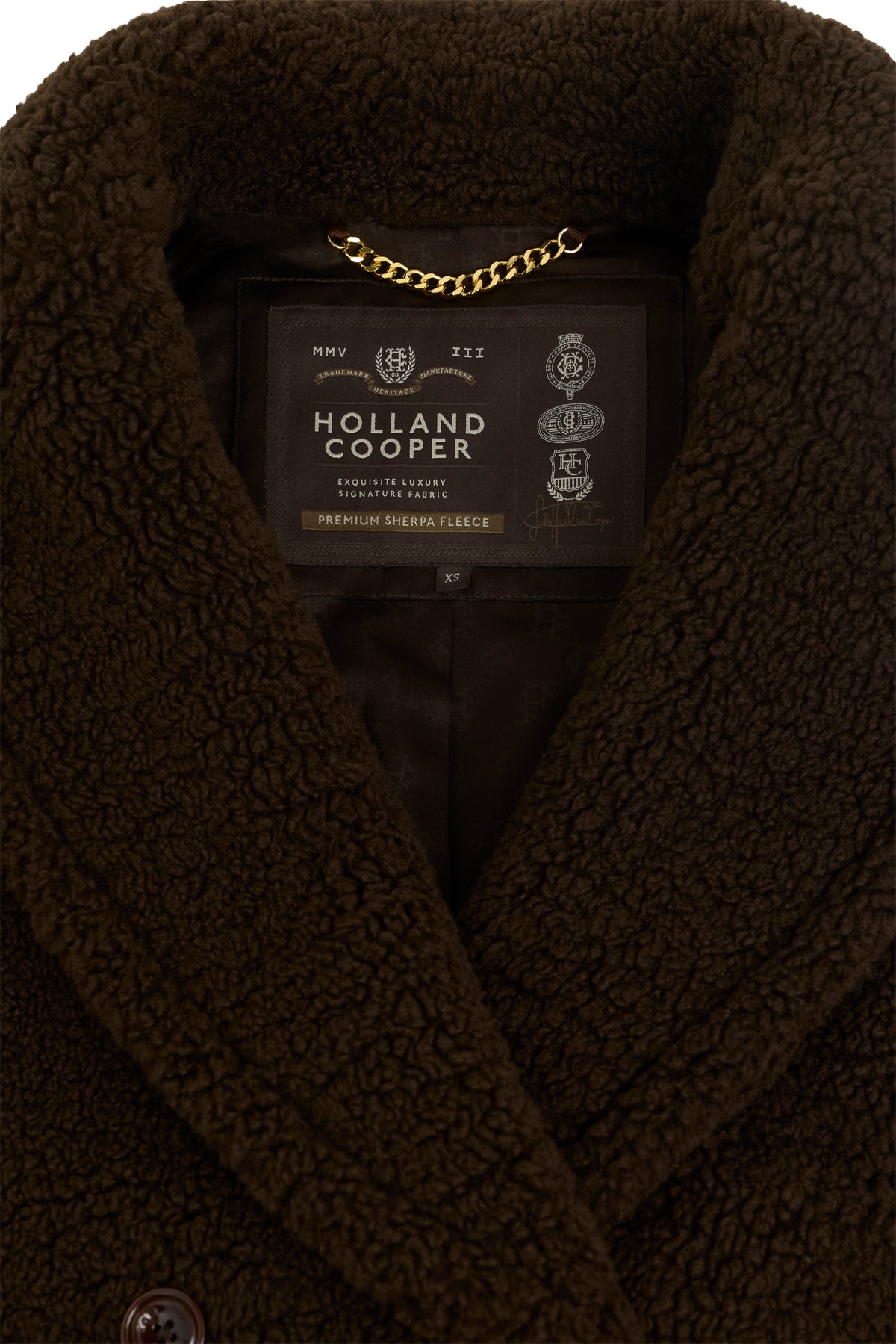 Teddy Longline Overcoat