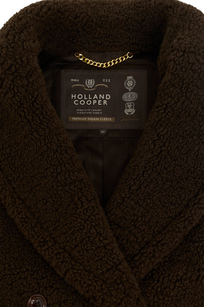 Teddy Longline Overcoat