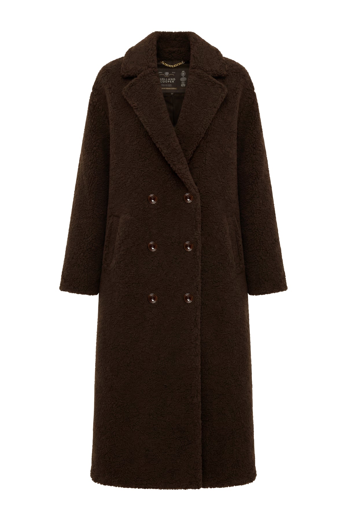 Teddy Longline Overcoat