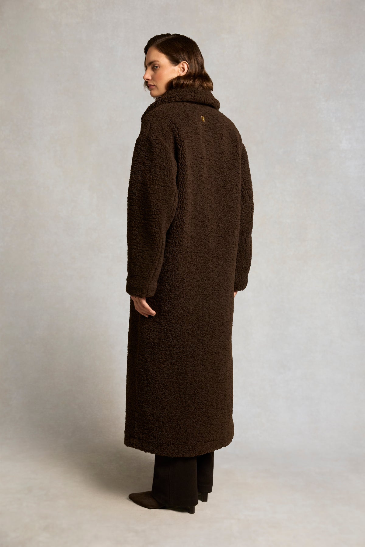 Teddy Longline Overcoat