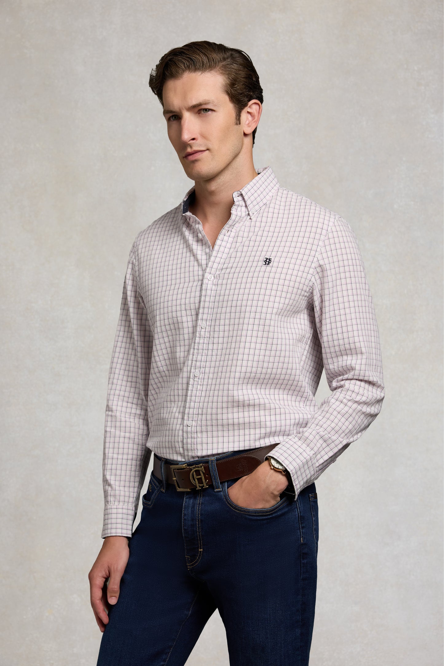 Tailored Fit Button Down Shirt