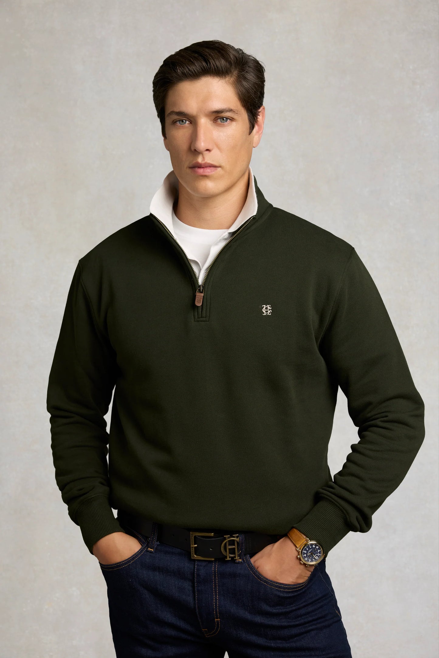 Classic Quarter Zip Sweat