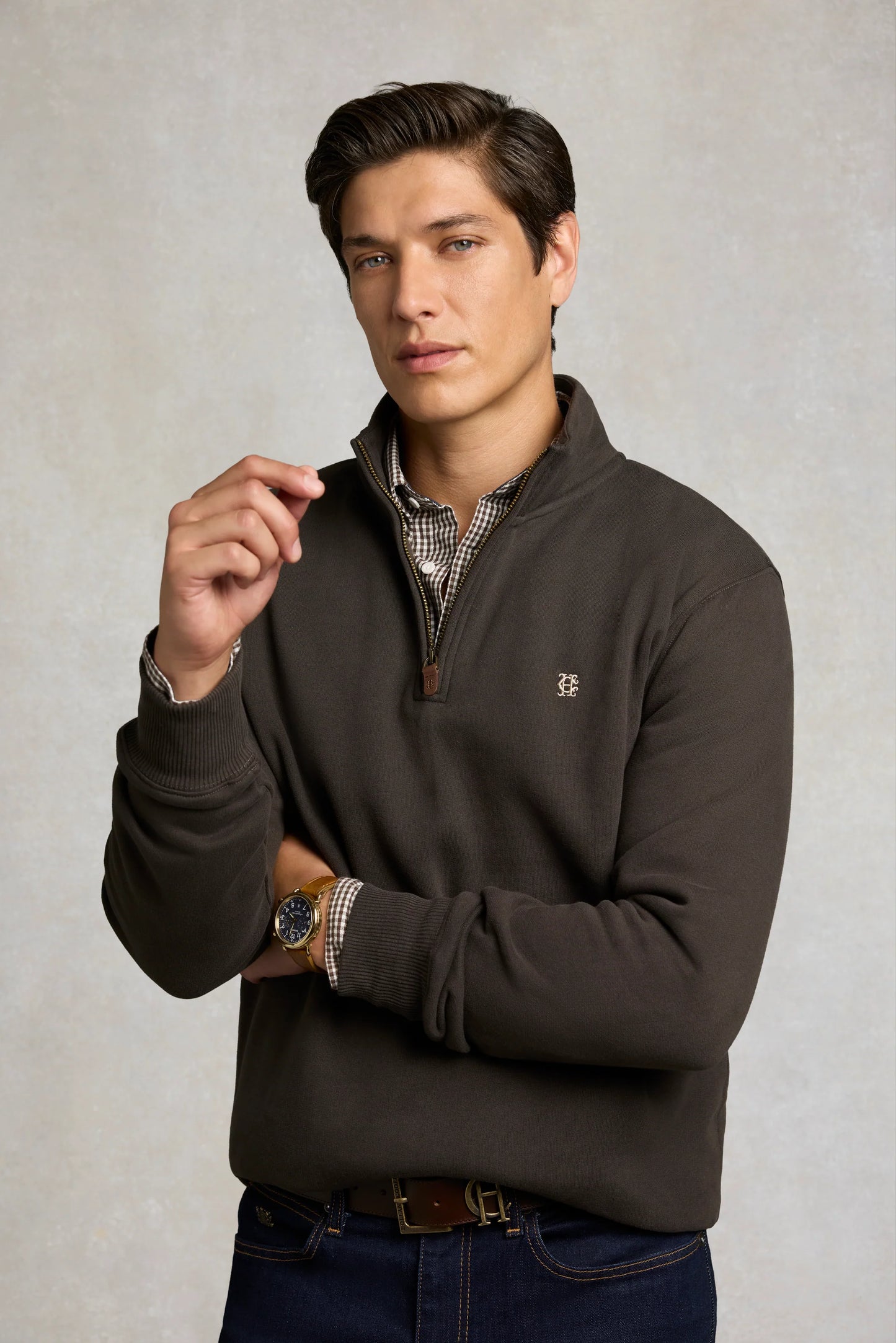 Classic Quarter Zip Sweat