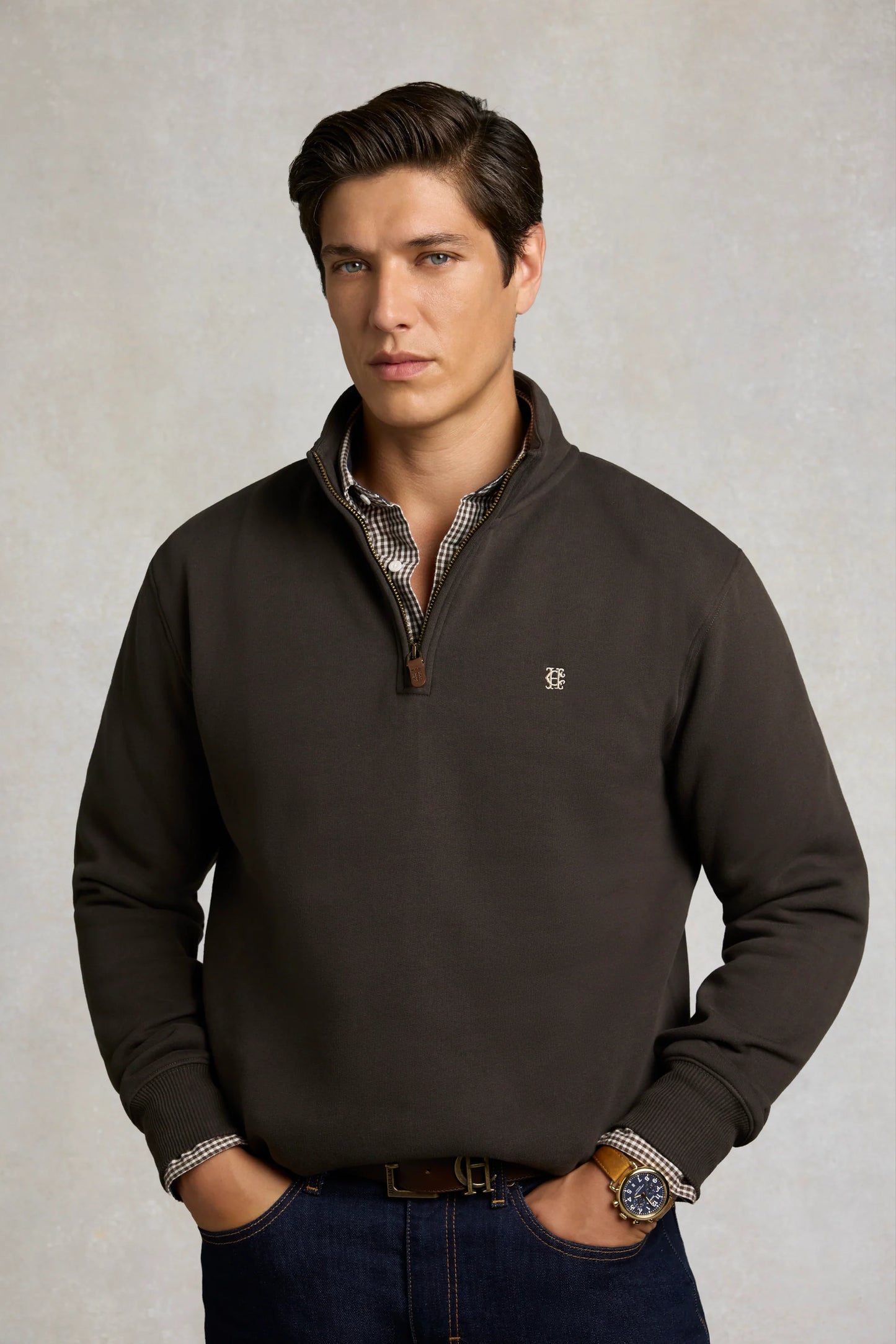 Classic Quarter Zip Sweat