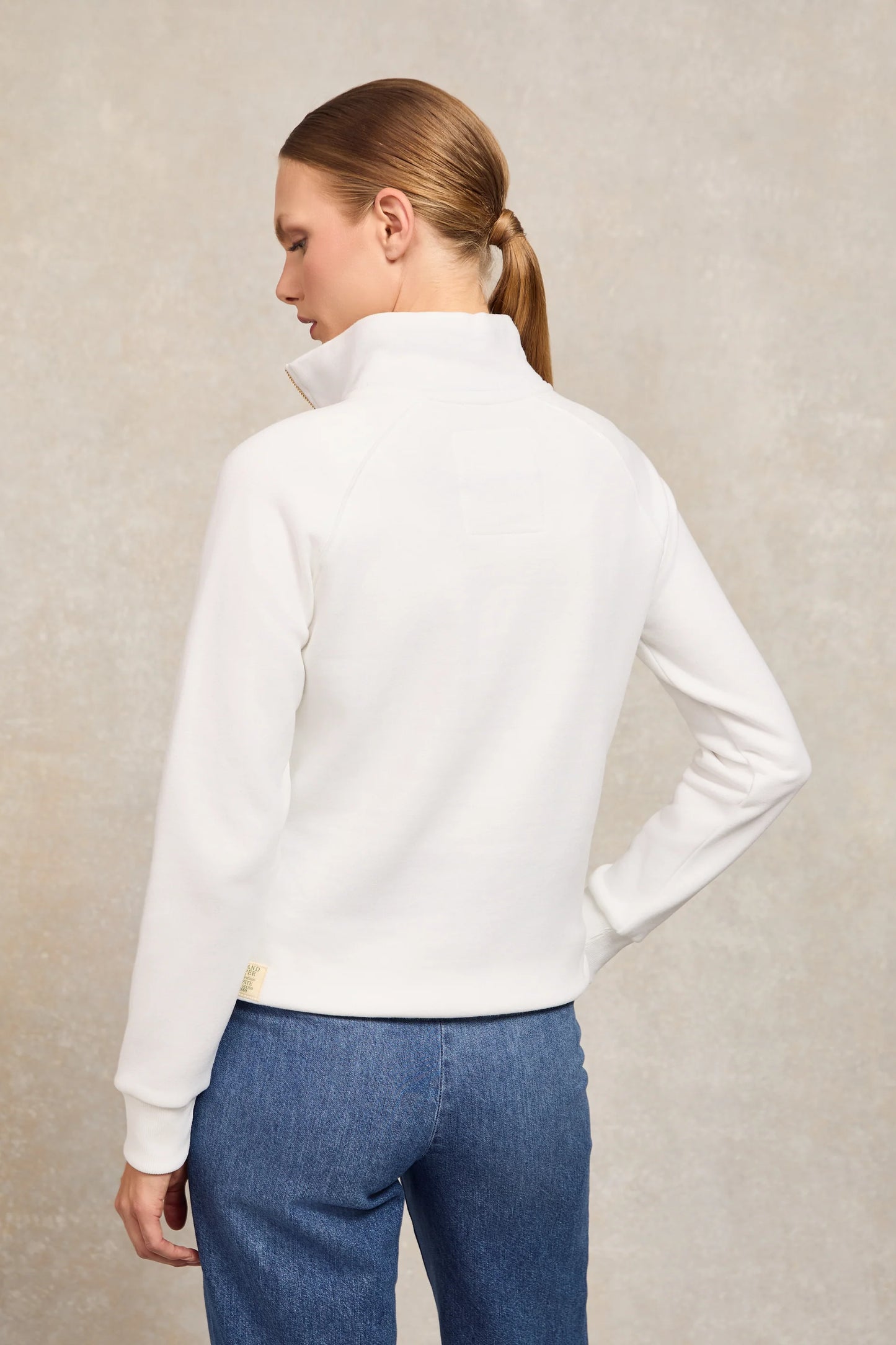 Burford Quarter Zip Neck Sweat