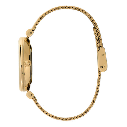 Signature 36mm Minima Bee T-Bar Gold Mesh Watch