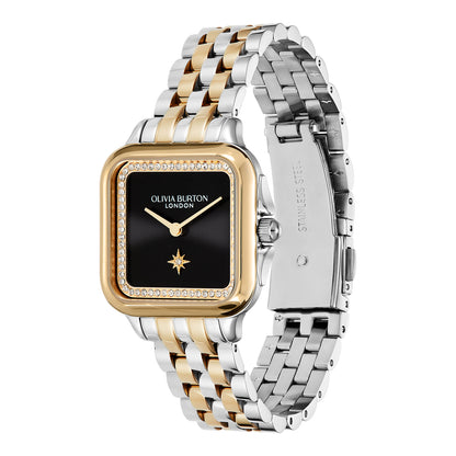 Classic 28mm Grosvenor Black & Two Tone Bracelet Watch