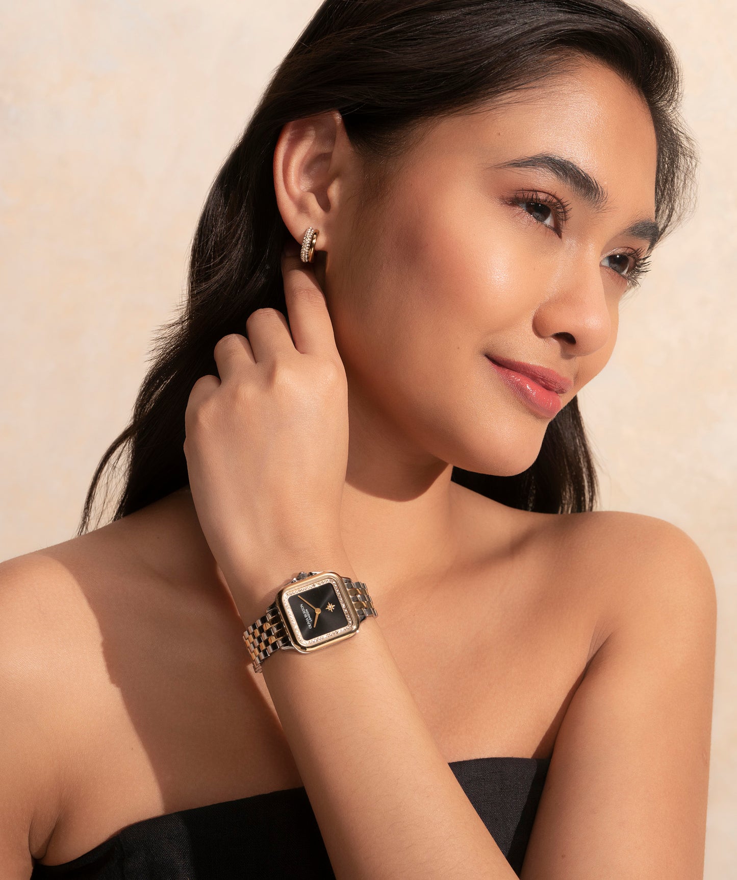 Classic 28mm Grosvenor Black & Two Tone Bracelet Watch