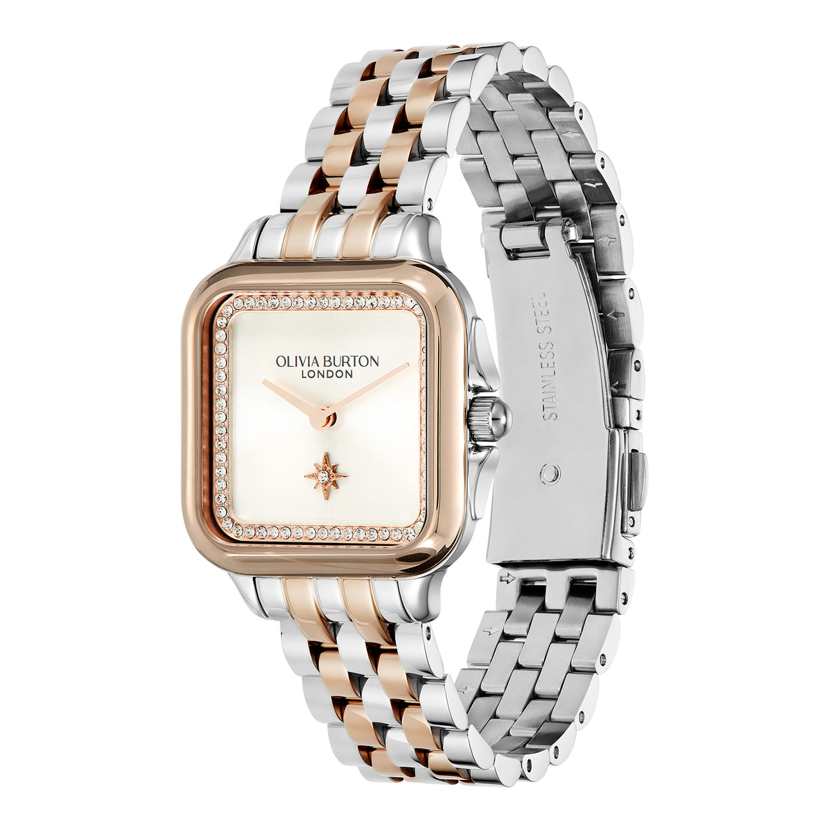 Classic 28mm Grosvenor White & Two Tone Bracelet Watch