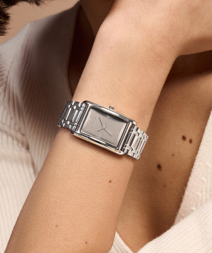 Classic 23mm Grove Dove Grey & Silver Bracelet Watch