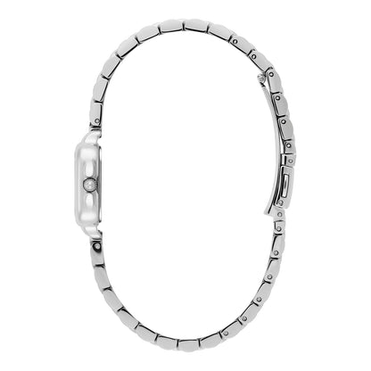 Classic 20mm Mini Grosvenor Sage Green & Silver Bracelet Watch