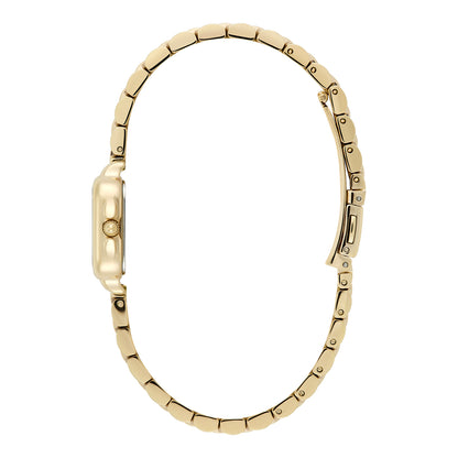 Classic 20mm Mini Grosvenor Ivory & Gold Bracelet Watch