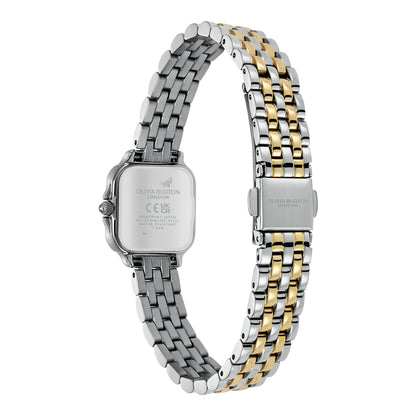 Classic 20mm Mini Grosvenor Chalk Blue & Two Tone Bracelet Watch