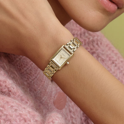 Mini 16mm Grove Gold Bracelet Watch
