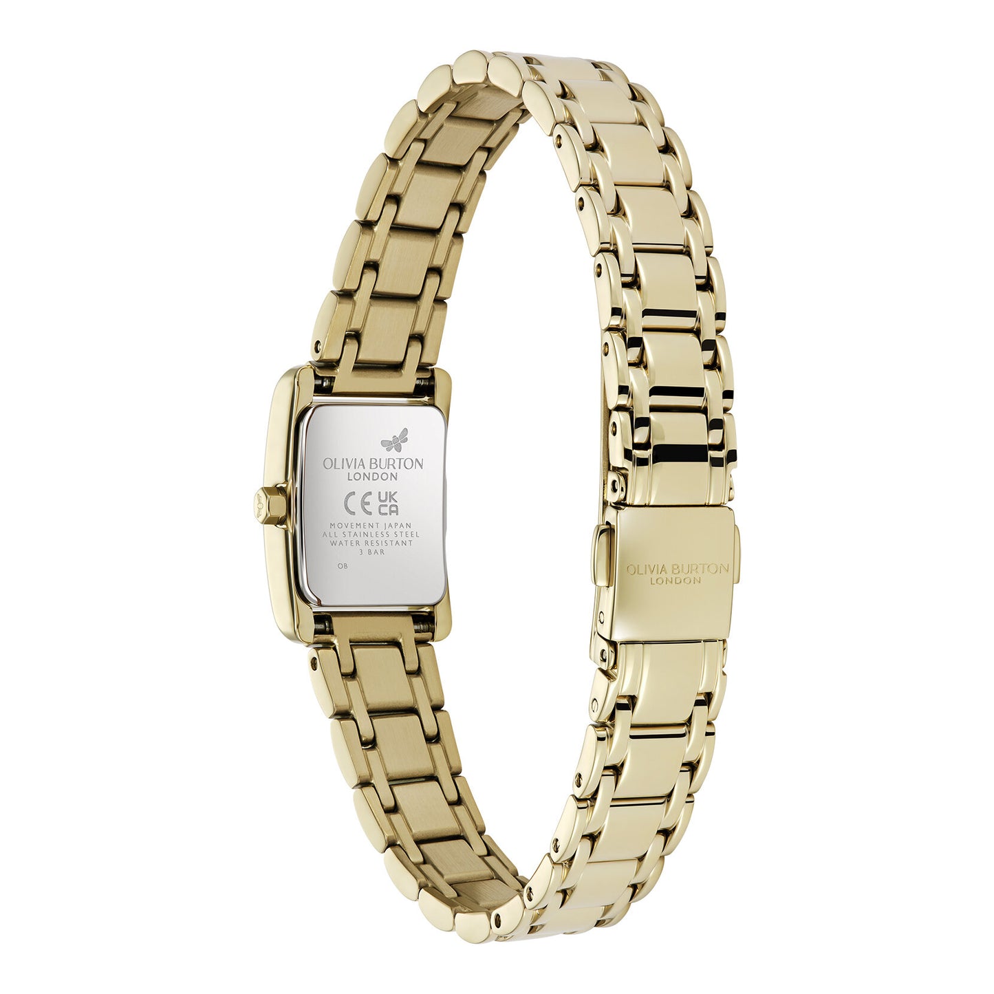 Mini 16mm Grove Gold Bracelet Watch