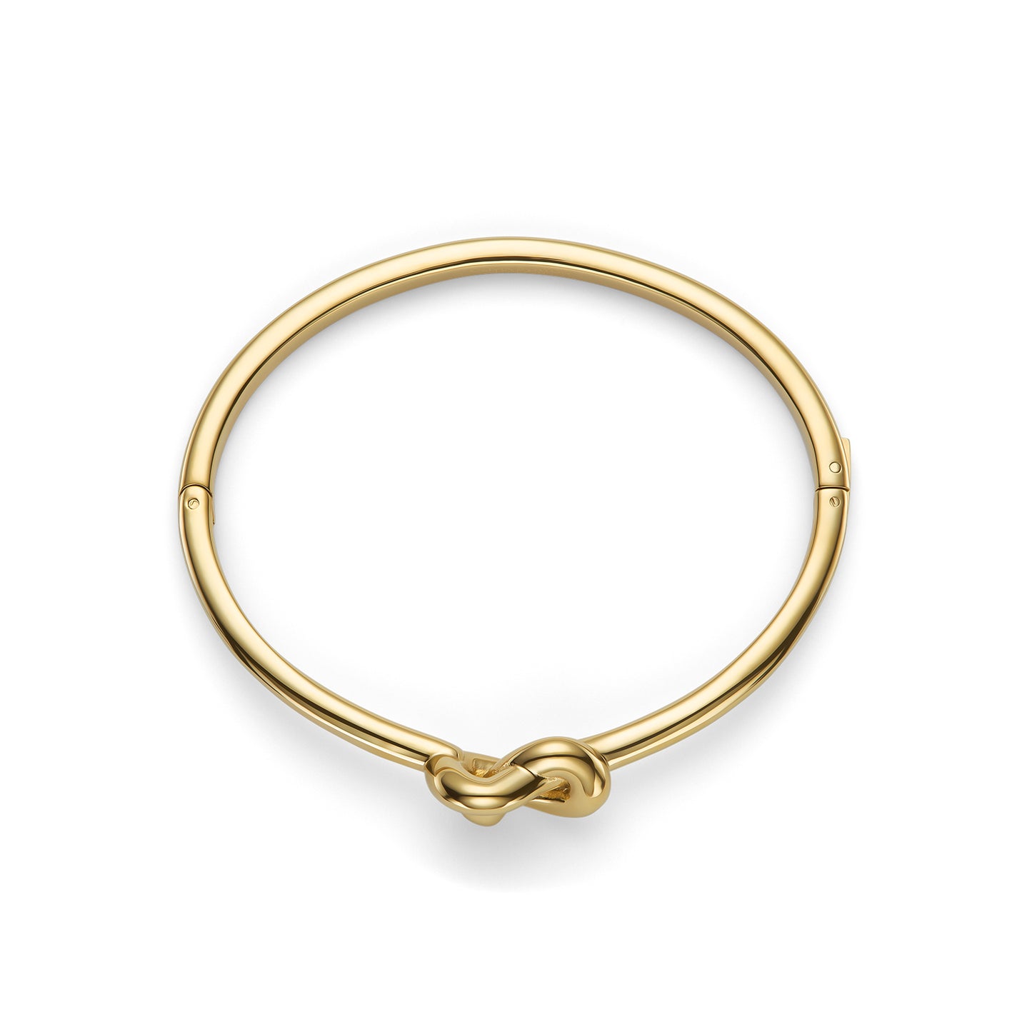 Classic Lover's Knot Gold Plated Bangle
