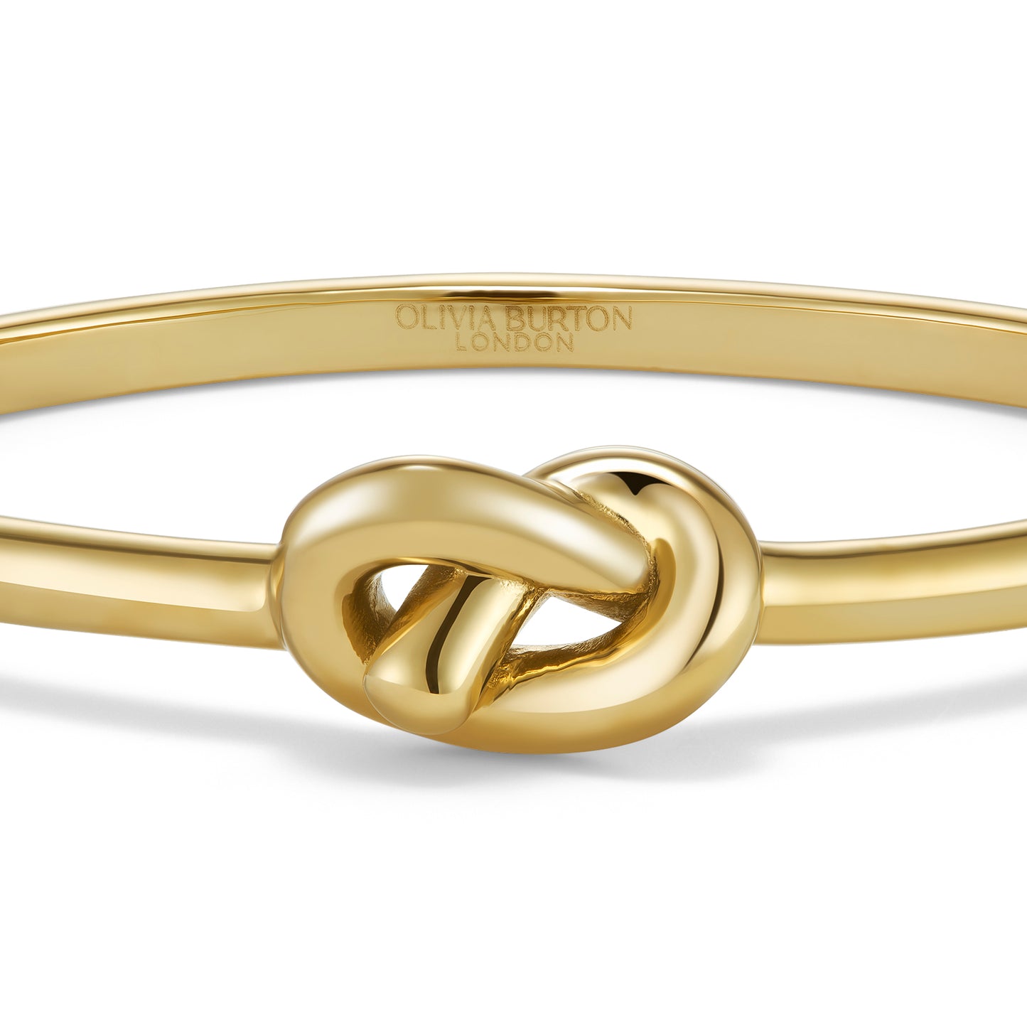 Classic Lover's Knot Gold Plated Bangle