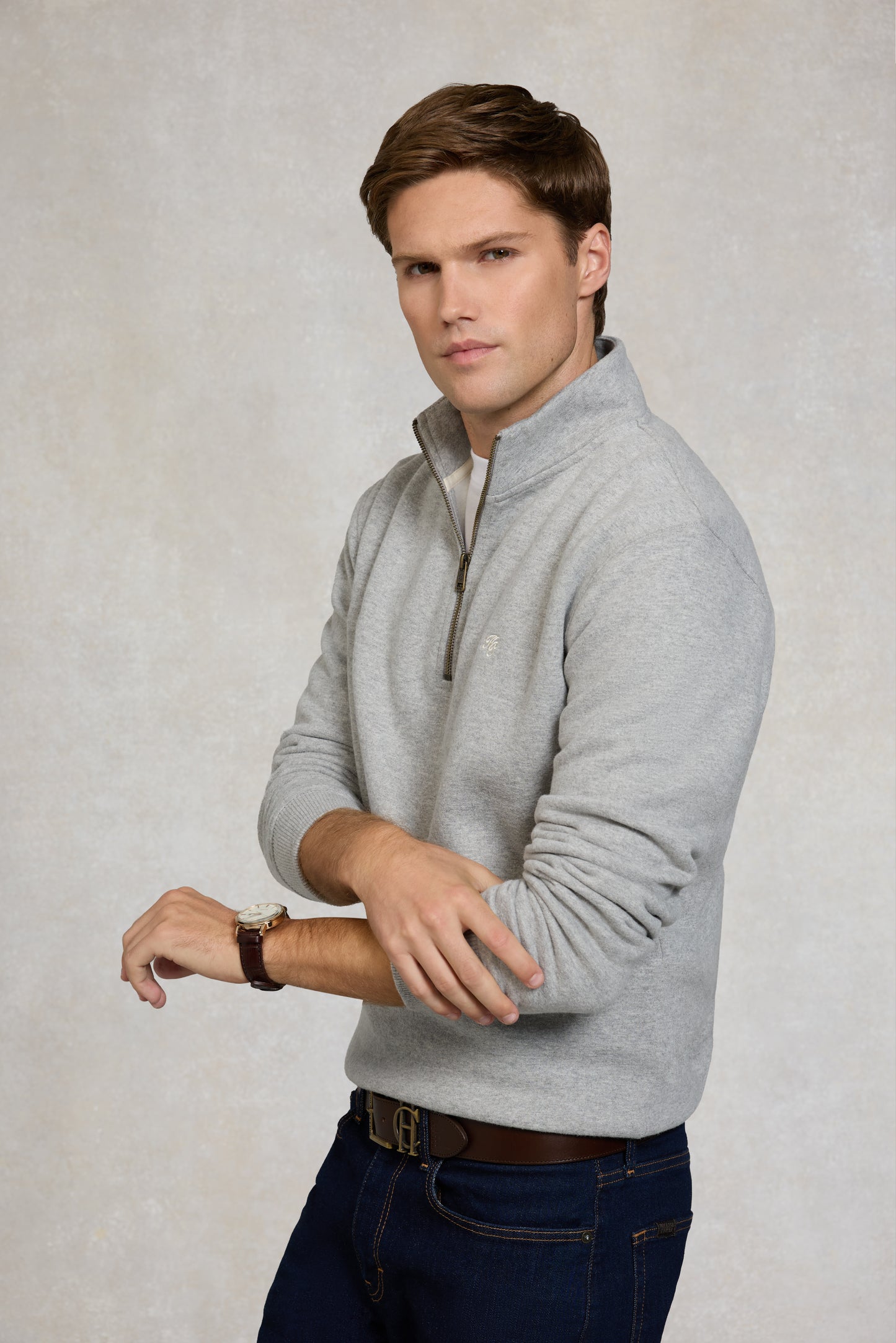 Quarter Zip Sweat