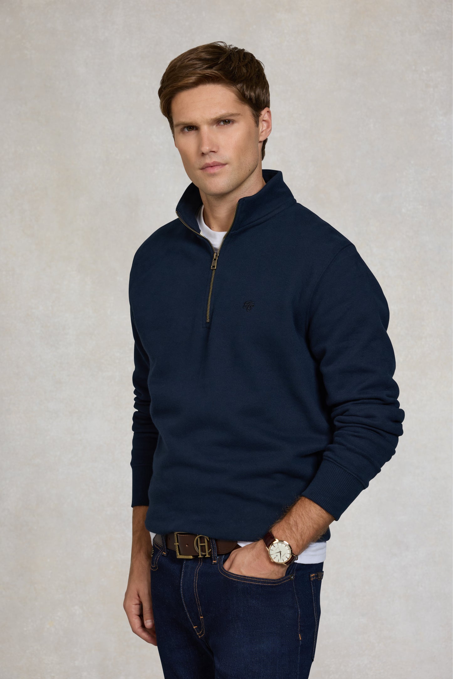 Quarter Zip Sweat