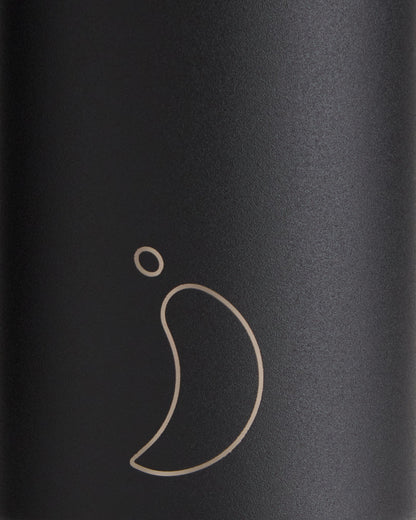 Original Bottle Sports Sports Monochrome Black 500ml Plain