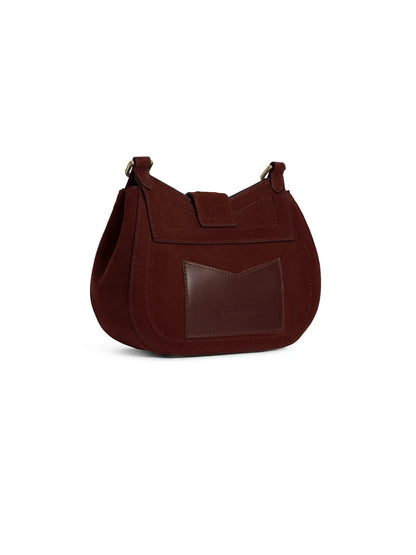 Langham Messenger Bag Suede - Port